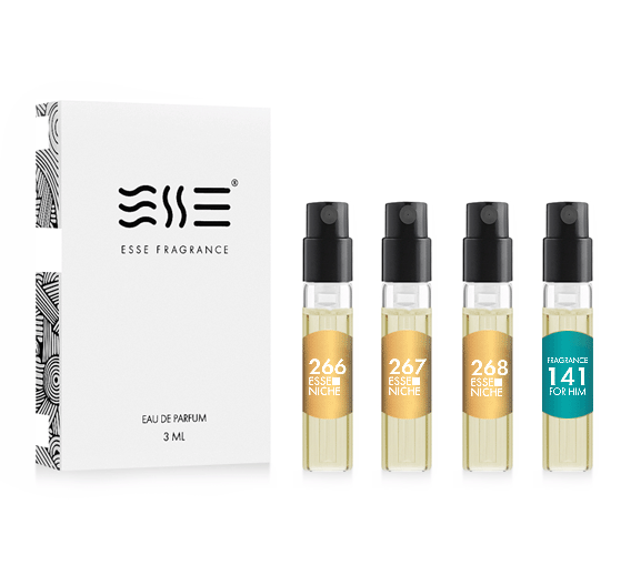 Набір пробників ESSE "Новинки 266-268, 141" (4 шт.) | Інтернет-магазин Perfumer.ua