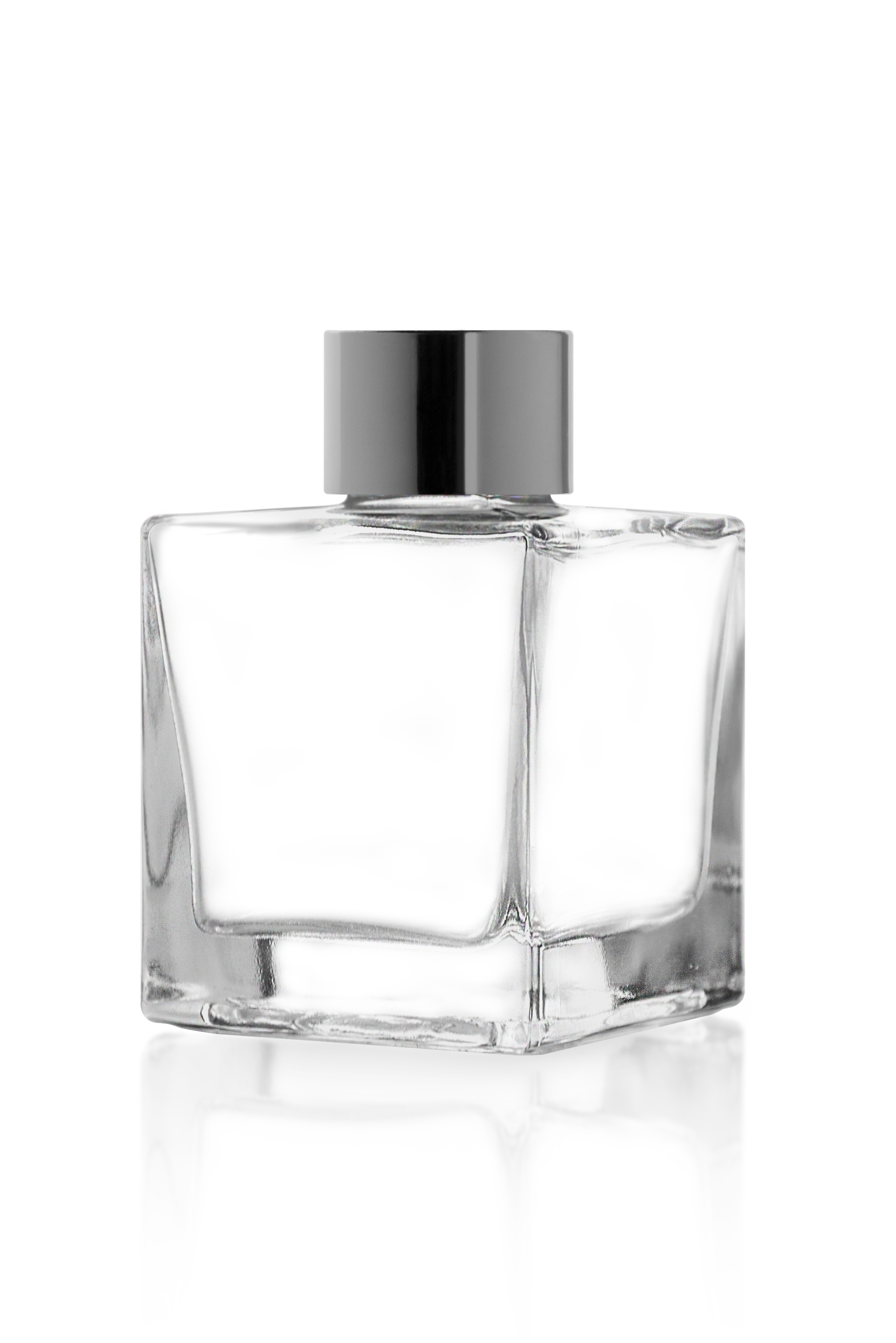 Флакон скляний Квадрат для дифузора з кришкою 100 мл | Інтернет-магазин Perfumer.ua